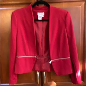 JL JULES & LEOPOLD Red Jacket with Zipper